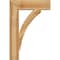 Ekena Millwork Thorton Block Rough Sawn Bracket, Western Red Cedar, 6"W x 26"D x 38"H BKT06X26X38THR05RWR - alternate 4